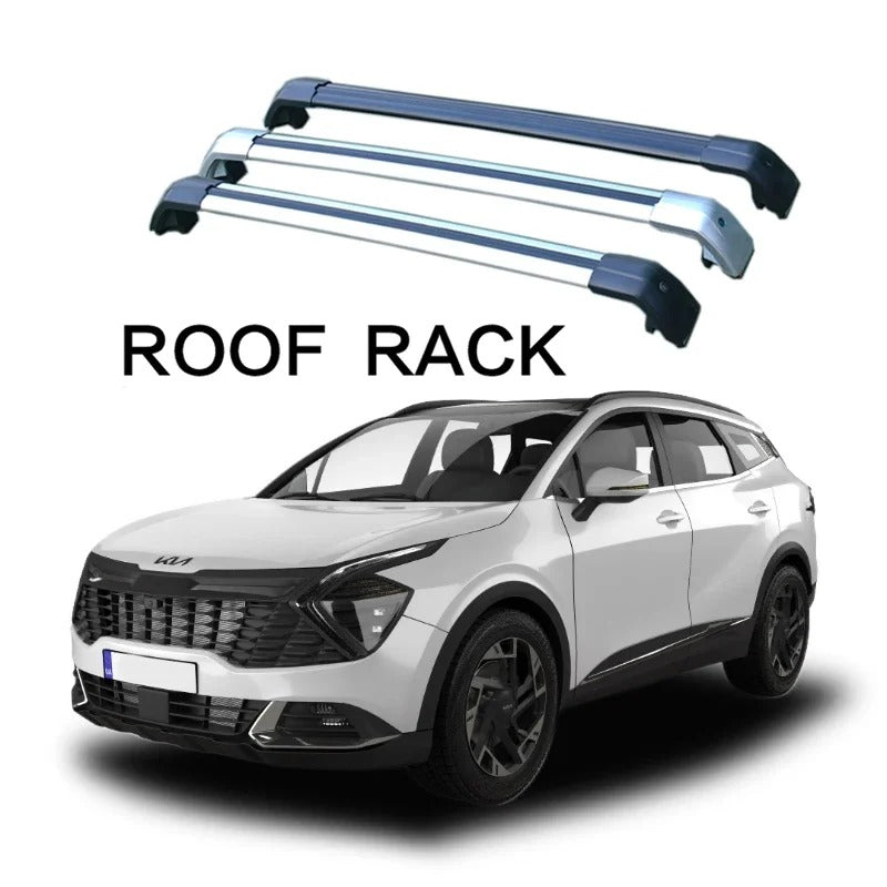 2Pcs Aluminum Alloy Roof Cross Bars for KIA Sportage (NQ5) 2022-2023+ - Roof Rack Luggage Carrier