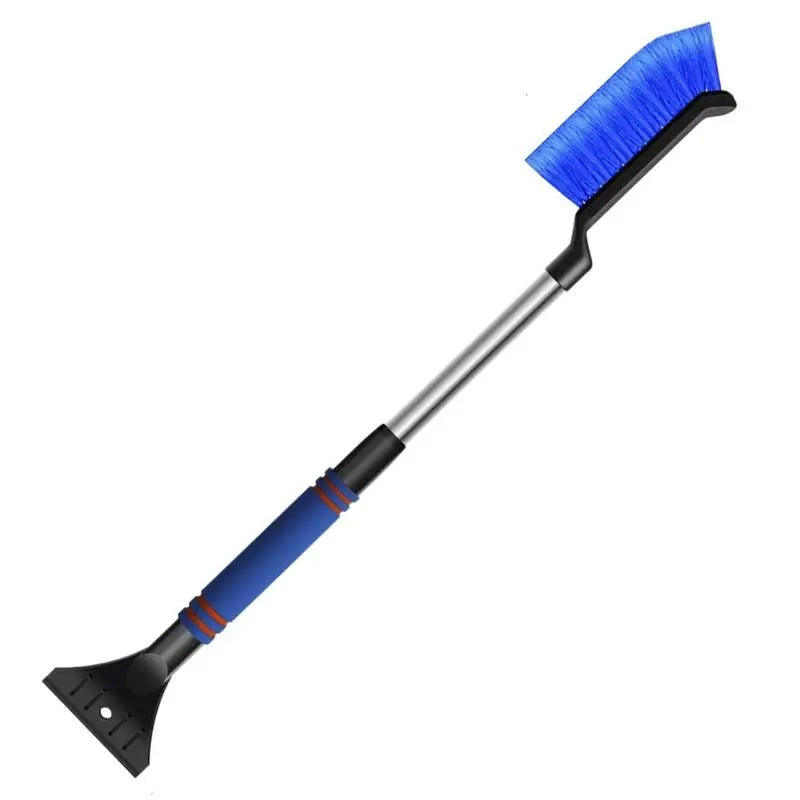 Extendable Snow Brush & Shovel – High-Strength Anti-Freezing Utility Shovel for Cars - Delicate Leather