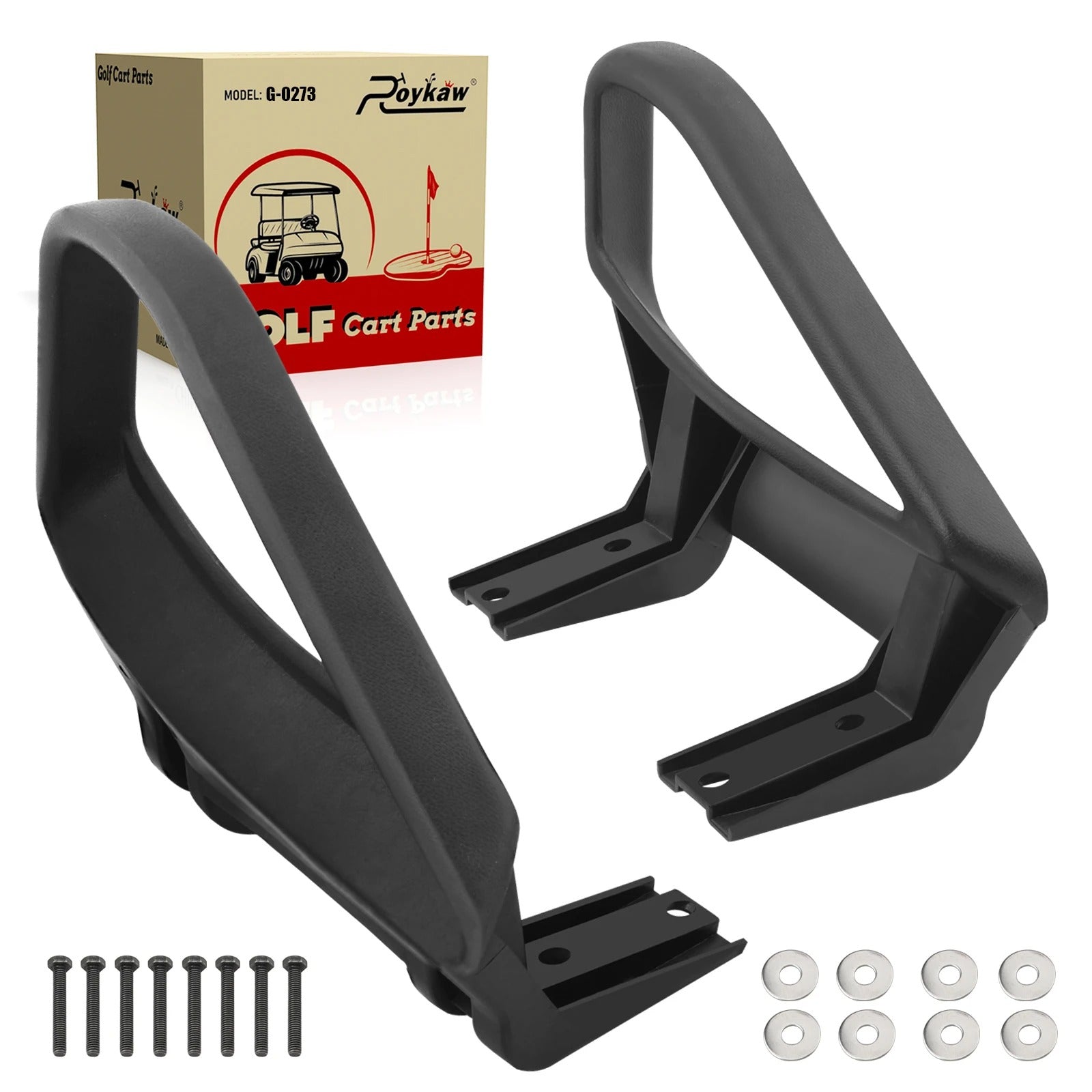 Golf Cart Hip Restraint Armrest – Driver & Passenger Side for EZGO TXT 1994-Up