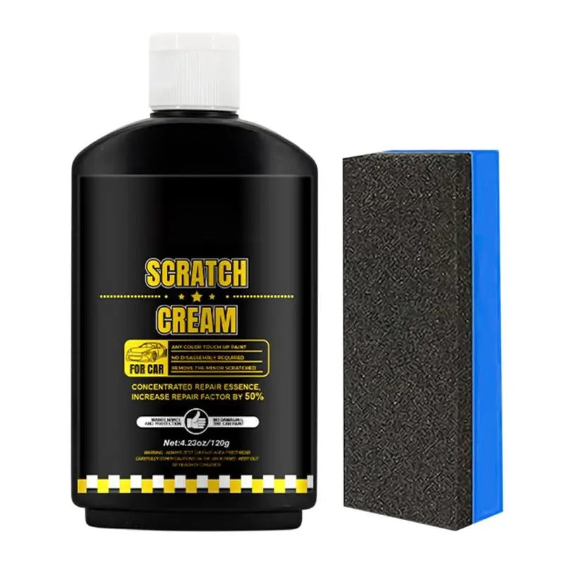 Car Scratch Remover Kit – Scratch & Swirl Repair Polish with Sponge
