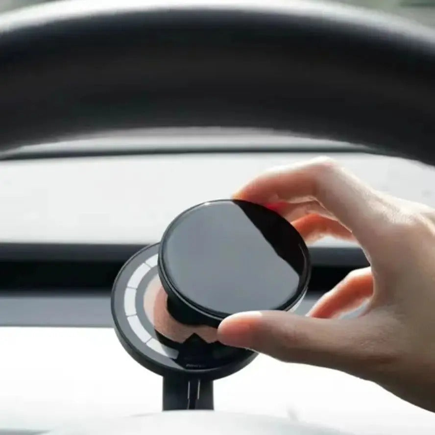 Wireless Magnetic Charging Car Codemeter for Tesla Model 3/Y