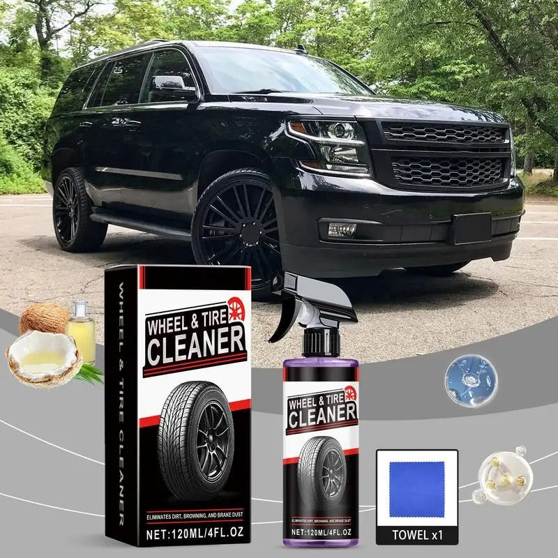 Car Iron Remover Spray – 120ml Rust Stain Remover & Preventive Coating for Rims - Delicate Leather