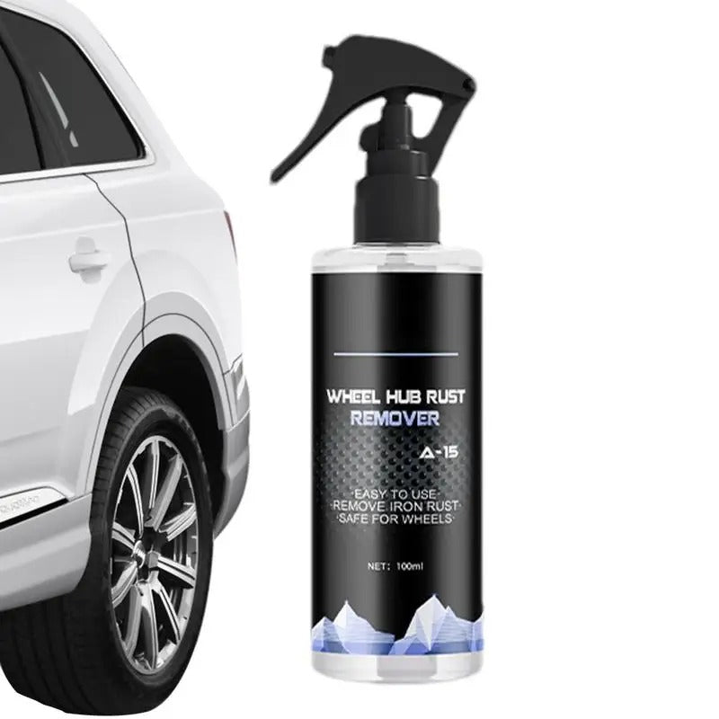 Rim Cleaner Spray – Safe Aluminum Alloy Wheel Cleaner & Tire Degreaser - Delicate Leather