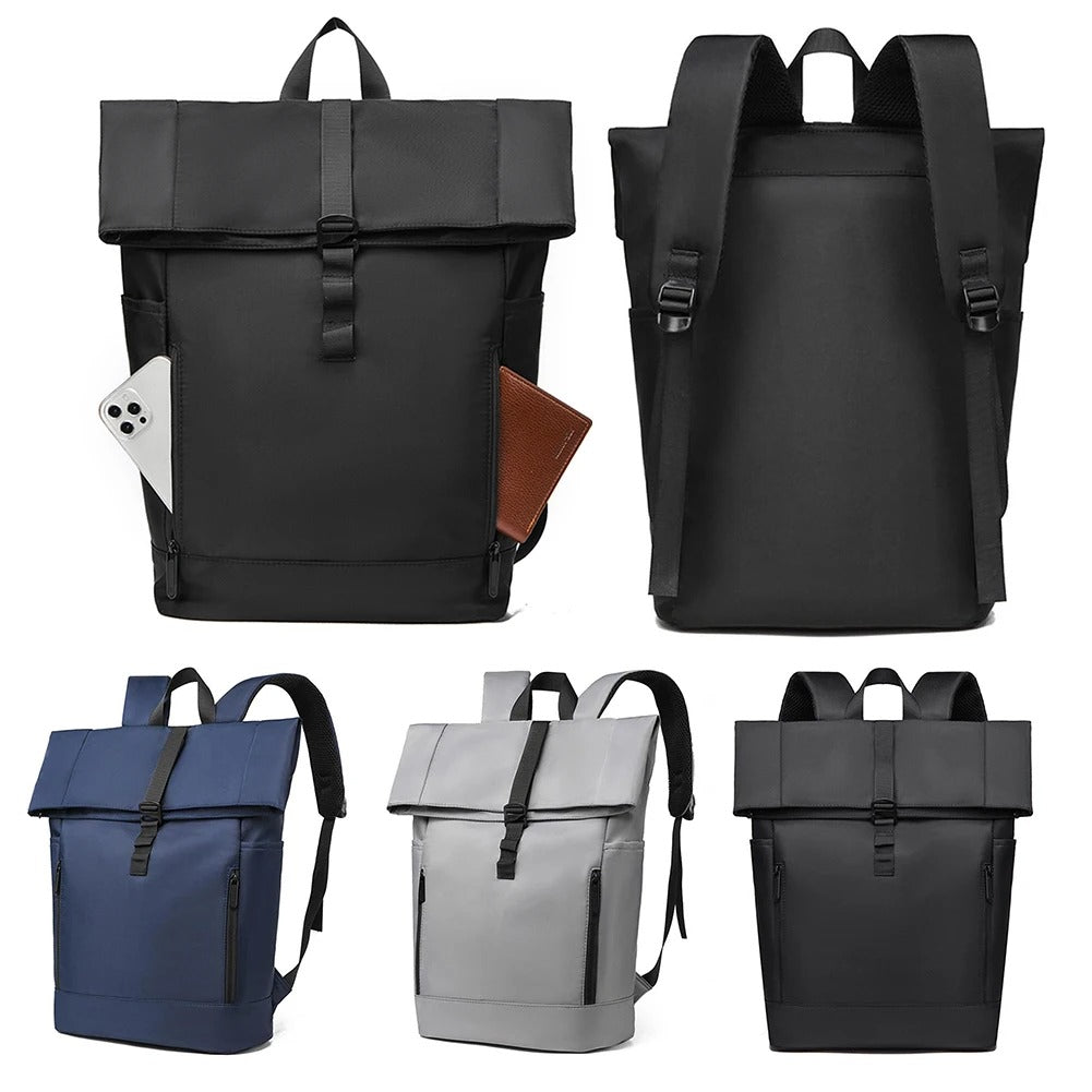 Men’s Waterproof Business Backpack – Large Capacity Laptop & Travel Rucksack