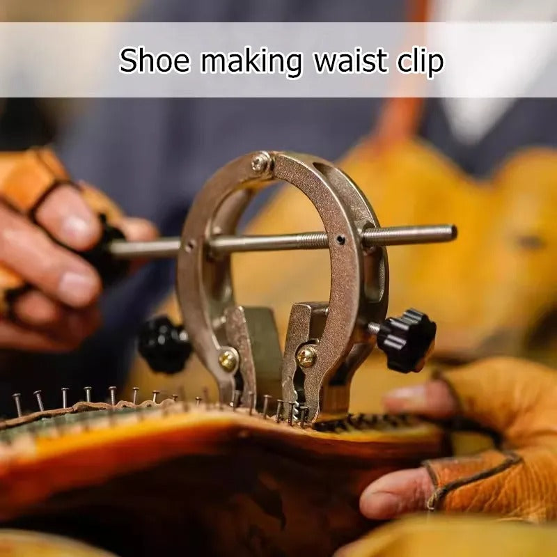 Handmade Shoes With Italian Style Waist Clip – Leather Shoe Lasting Pliers for Shoe Repair and Fixing