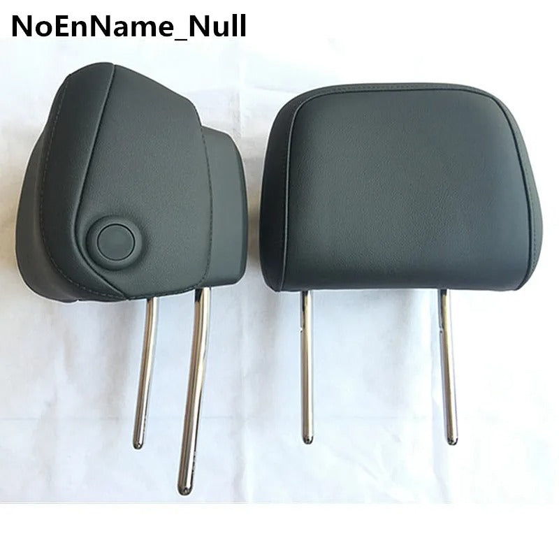 Adjustable Headrest for Audi A4B9, Q5, A6C7, and More – Summer Comfort with Synthetic Fiber Filling - Delicate Leather