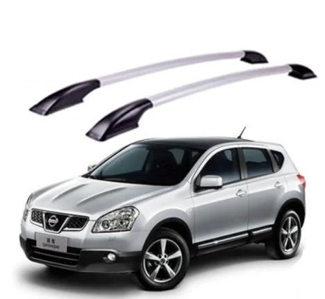 Car Roof Rack Luggage Carrier Bar for Nissan Qashqai J10 J11 - Decorative Aluminum Alloy - Delicate Leather