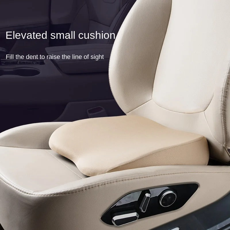 Thickened Driver Booster Seat Cushion – All-Season Seat Pad for Height & Lumbar Support