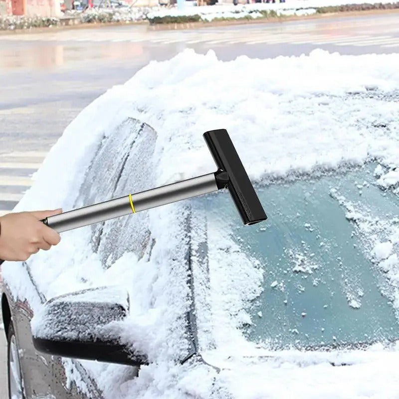 Windshield Snow Scraper – Winter Snow Removal Tool with TPU Handle for Cars, Trucks, SUVs & RVs
