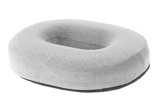 Orthopedic Donut Pillow – Memory Foam Cushion for Tailbone & Sciatica Relief - Delicate Leather