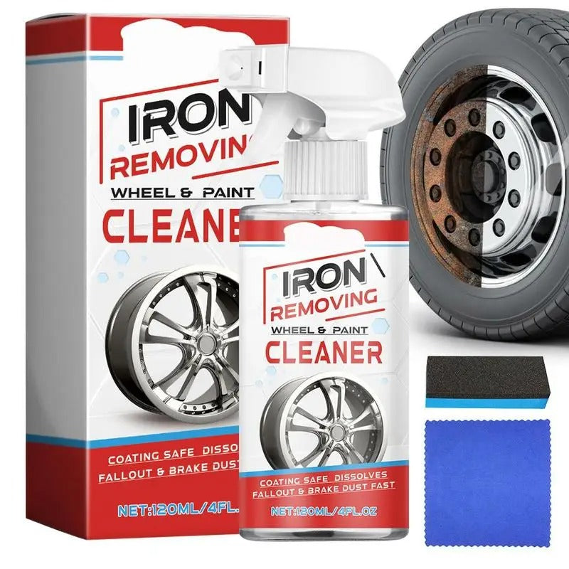 120ml Rim and Tire Cleaner – Powerful All-Wheel Brake Dust & Iron Remover