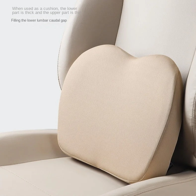 Thickened Driver Booster Seat Cushion – All-Season Seat Pad for Height & Lumbar Support