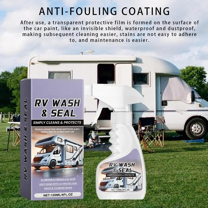 RV Foam Cleaner Spray – 120ml UV Protection & Waterproof Coating Solution