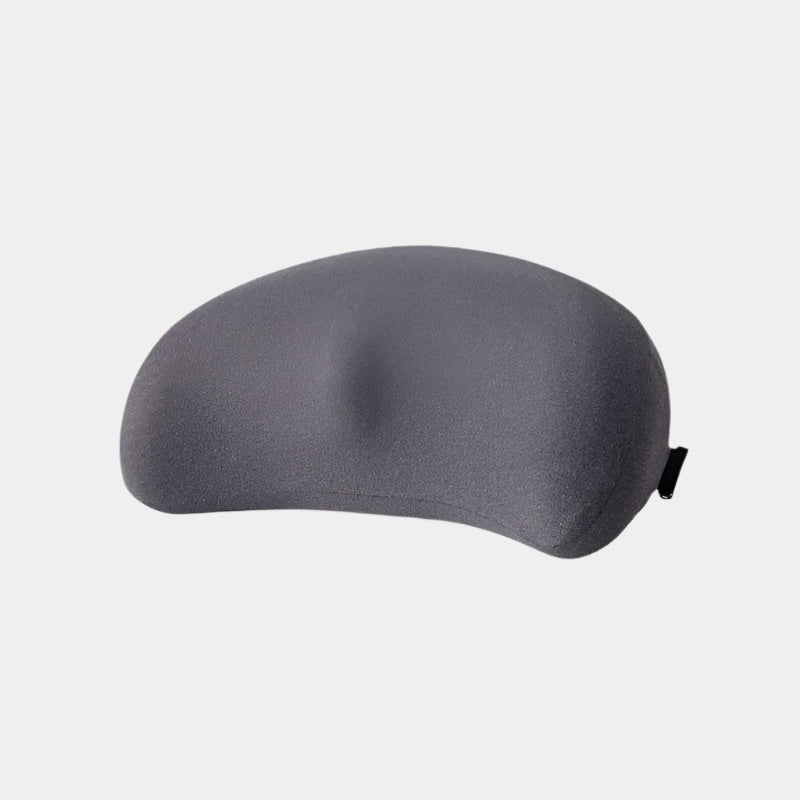 Memory Foam Car Seat Lumbar Support Cushion – Ergonomic Backrest for Driving Comfort - Delicate Leather