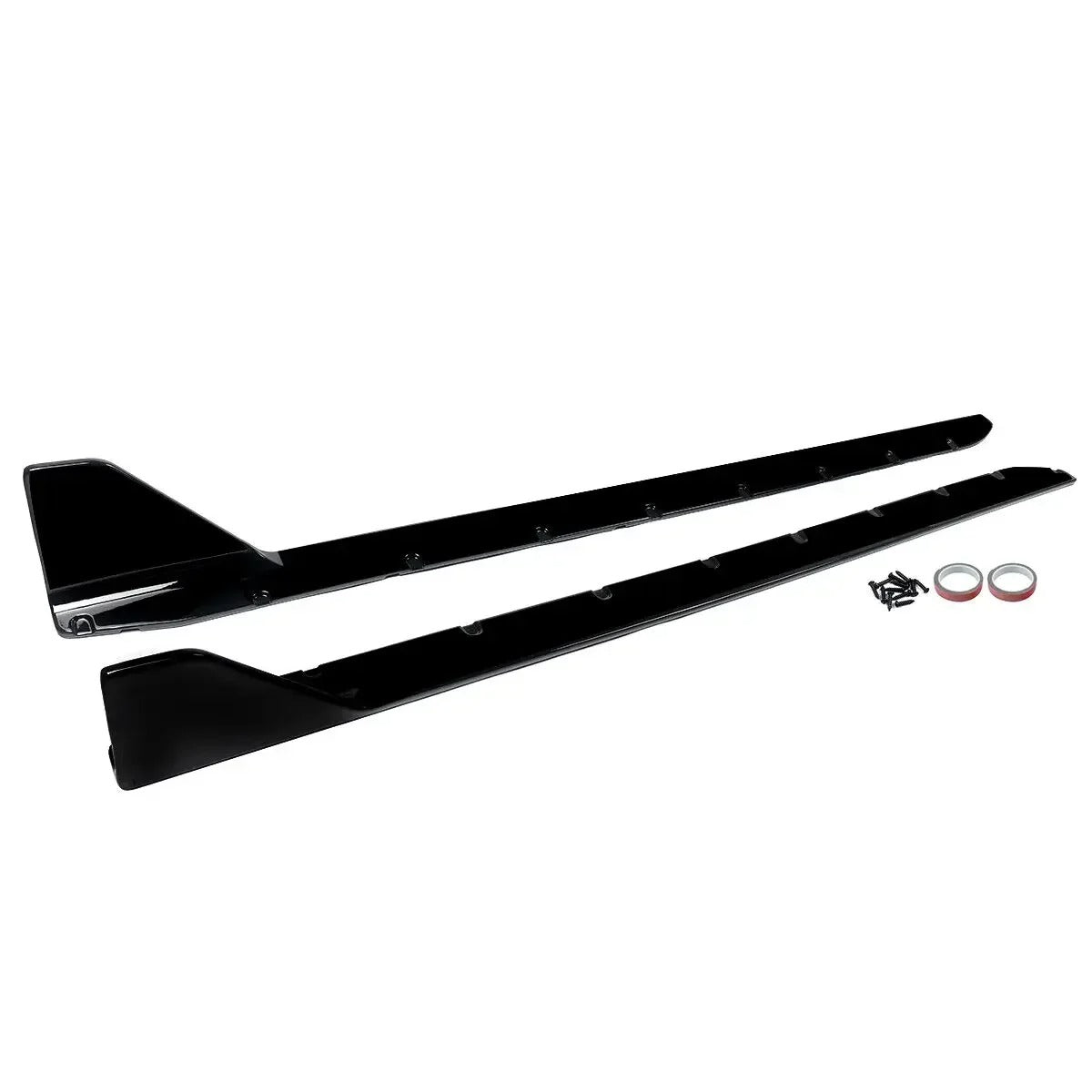 Gloss Black Side Skirt Extensions for BMW G80 M3 & G82/G83 M4 (2021-2023) – M Performance Style
