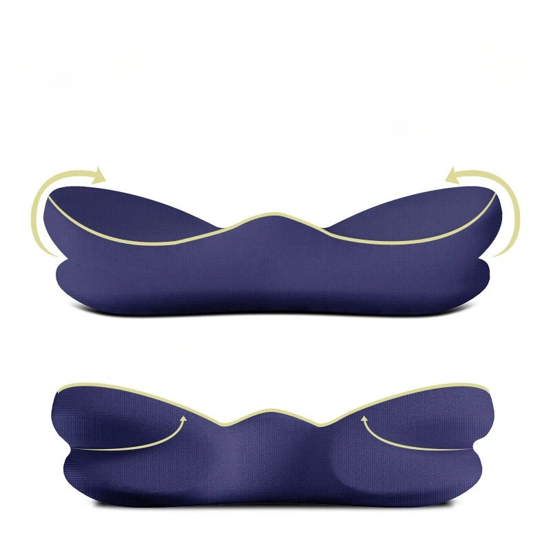 Memory Foam Office Hip Cushion – Thickened Seat Cushion for Pregnant Women and Chair Comfort - Delicate Leather