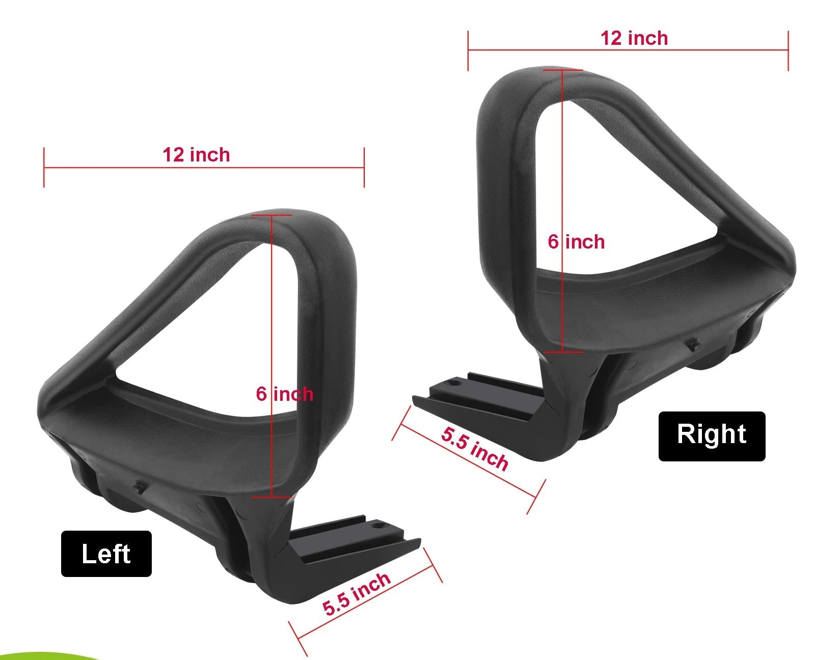 Golf Cart Hip Restraint Armrest – Driver & Passenger Side for EZGO TXT 1994-Up