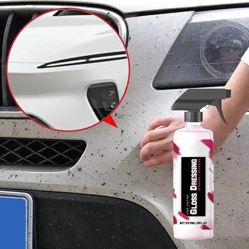 Multi-Functional Interior Dressing & Quick Coating Spray – High Protection Car Detailing Solution (237ml) - Delicate Leather