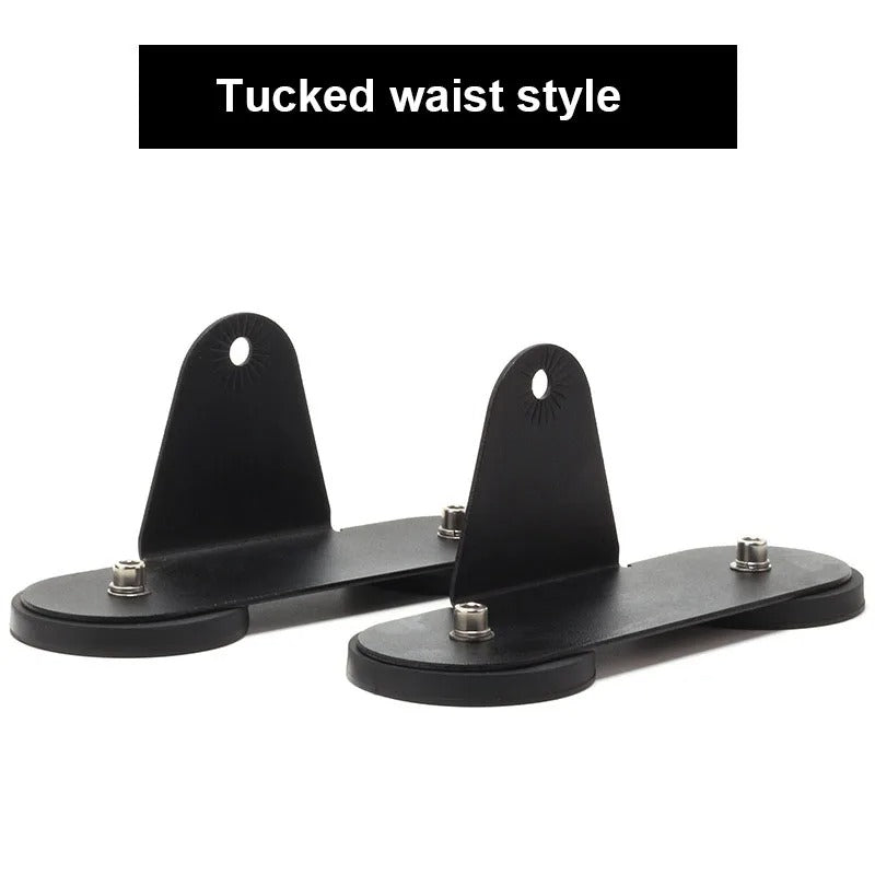 2Pcs Strong Magnetic Roof LED Light Bar Bracket Mount - D66mm/D88mm for SUV, Truck, Offroad Spotlight - Delicate Leather