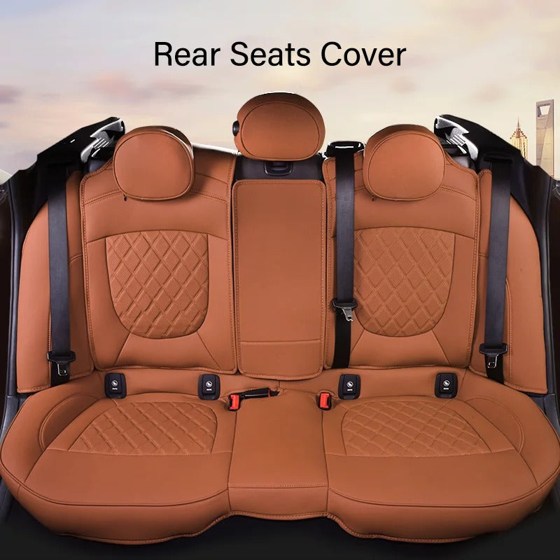 Custom Car Seat Covers for MINI Cooper F55/F56/F57 (2014-2023) – Durable PVC Leather Protection