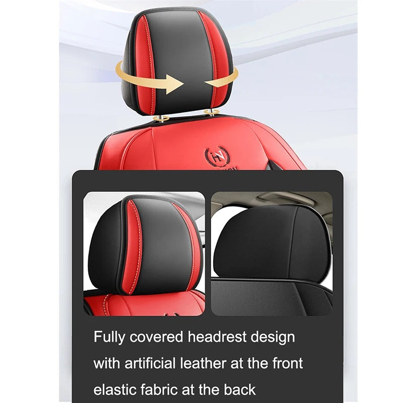 Universal Car Seat Cover for VOLVO Models – XC60, XC90, XC40, XC70, S60L, C30, S80, S90, V50, V60 - Delicate Leather