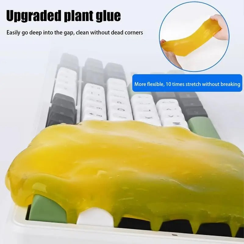 Car Cleaning Gel – Reusable 230g Crevice Dust Cleaner for Car, Home, and Office