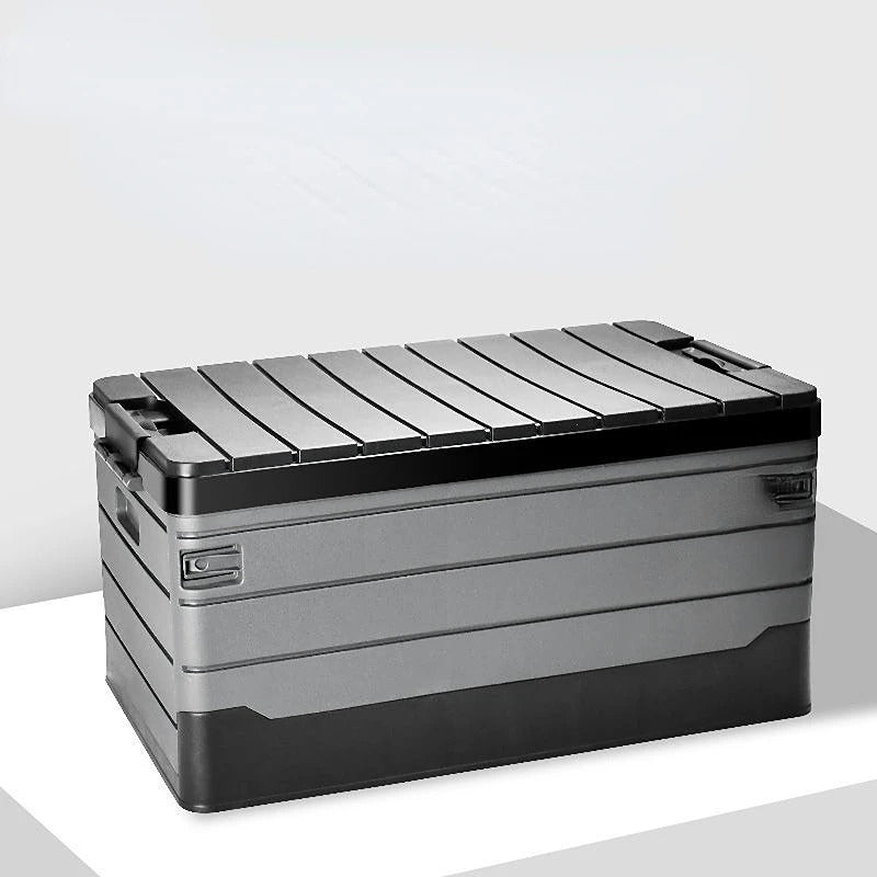 35L Foldable Car Trunk Storage Box – Portable Organizer for Vehicle Essentials - Delicate Leather