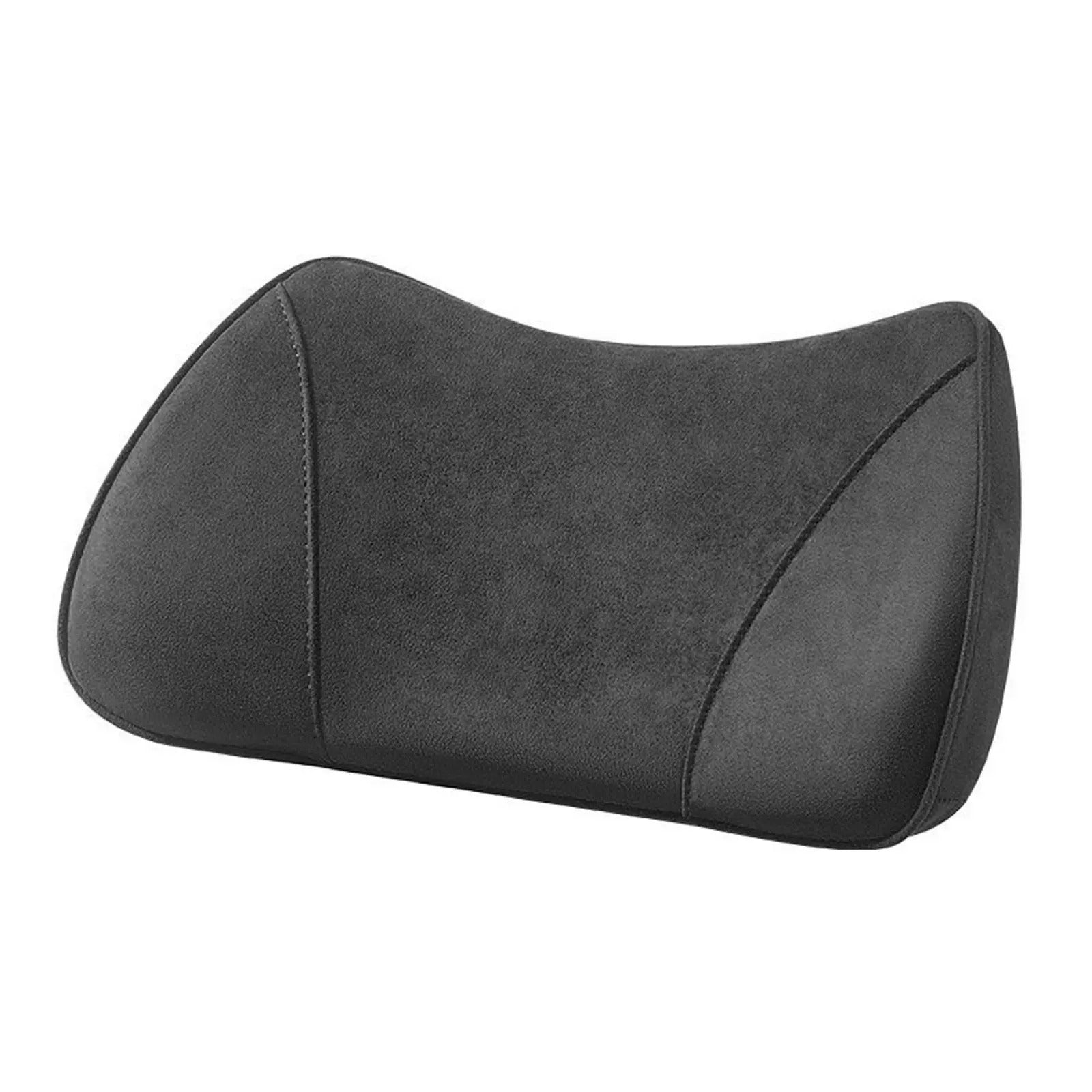 2-in-1 Car Seat Booster & Lumbar Pillow – Memory Foam Inclined Cushion for Comfort and Support
