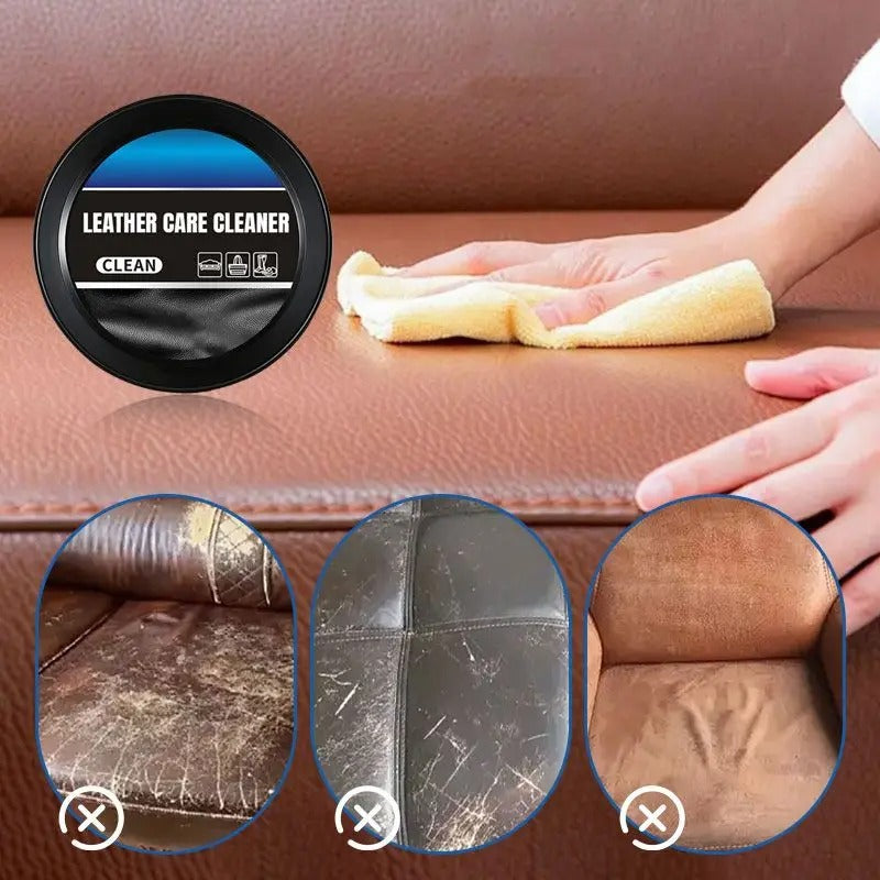 No-Heat Liquid Leather Vinyl Repair Kit – Fix Holes, Scratches, Cracks, and Rips in Car Seats, Sofas, and Coats