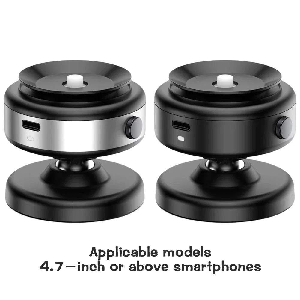 360° Rotating Magnetic Car Phone Holder – Dual-Sided Vacuum Suction Mount for Smartphones