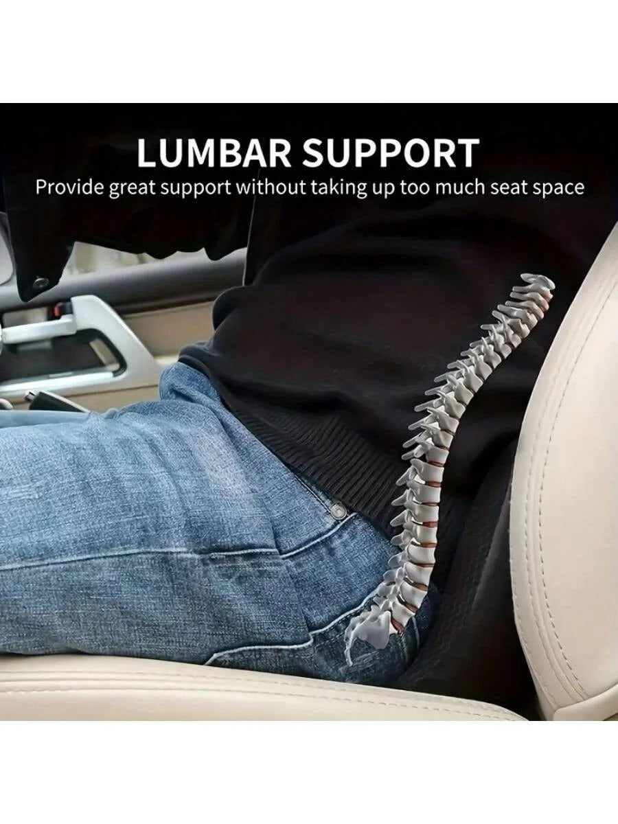 Memory Foam Car Seat Cushion – Height-Boosting Mini Seat Cushion for All Seasons - Delicate Leather