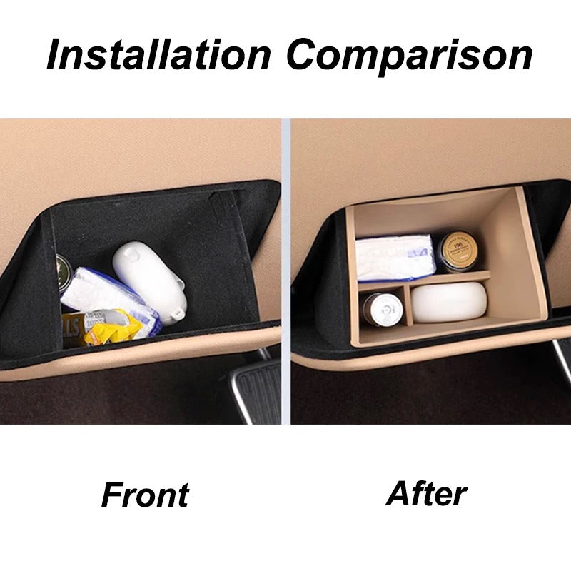 Silicone Storage Box – Under-Seat Organizer for Aito M7 (2022-2024) - Delicate Leather