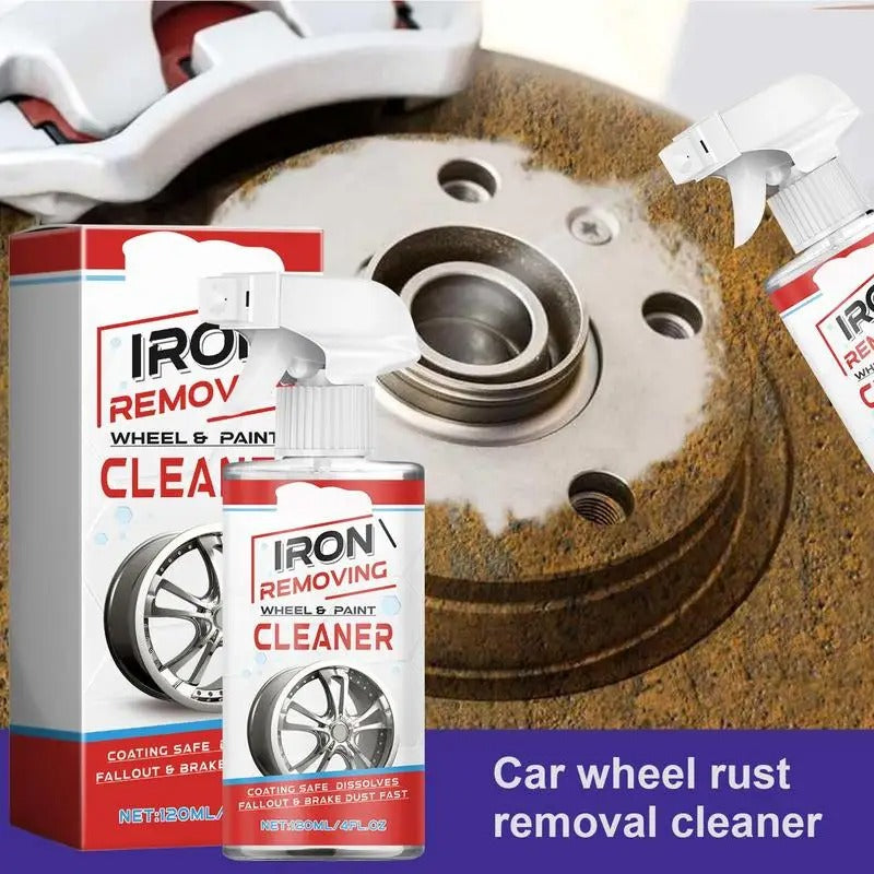 120ml Rim and Tire Cleaner – Powerful All-Wheel Brake Dust & Iron Remover