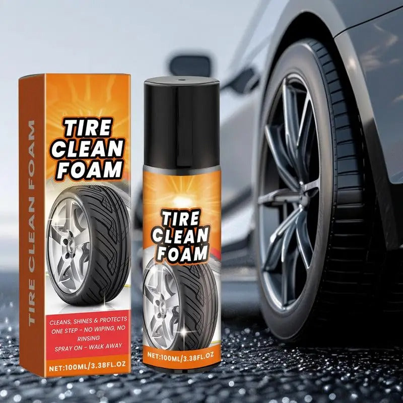 Car Wheel Dust & Oil Mud Remover Spray – 100ml Gentle Cleaning & Protection Solution