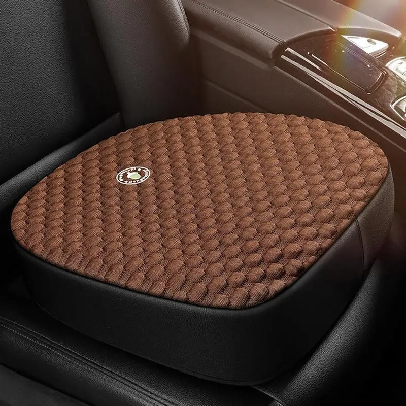 Ultra-Thick Memory Foam Car Seat Cushion – Heightened Support for Short Drivers