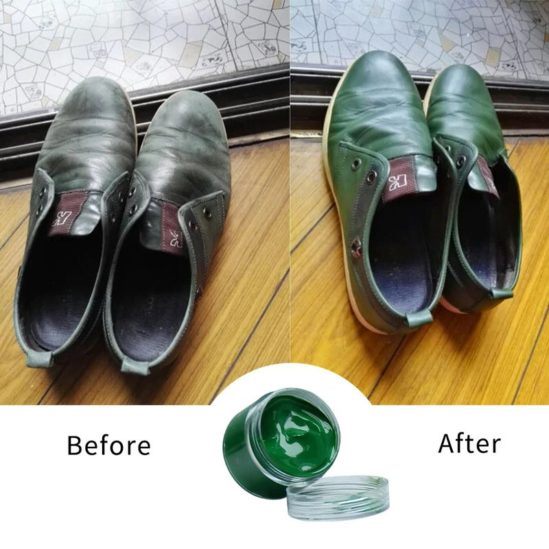 Army Green Leather Vinyl Repair Kit – 30ML Liquid Leather for Car Seats, Sofas, Coats & More - Delicate Leather