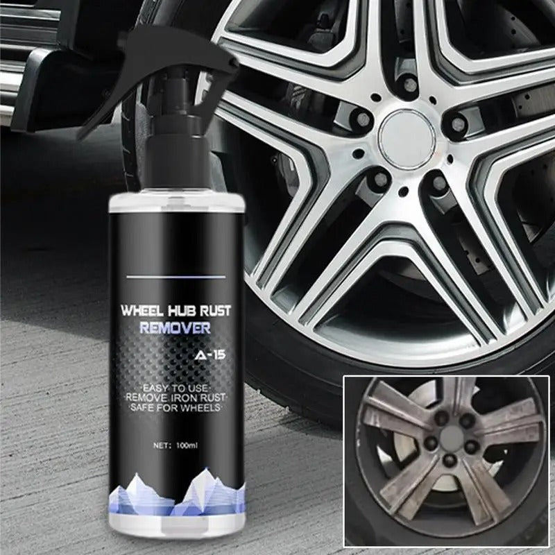 Rim Cleaner Spray – Safe Aluminum Alloy Wheel Cleaner & Tire Degreaser - Delicate Leather