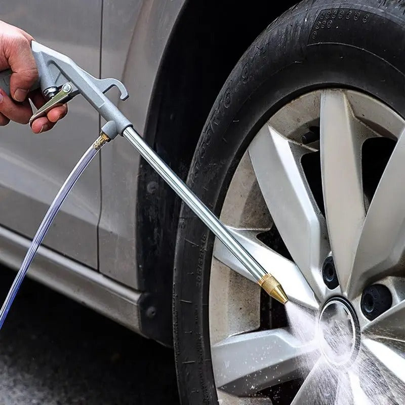 Multi-Purpose Metal Air Blow Sprayer – High-Pressure Dust & Debris Remover - Delicate Leather