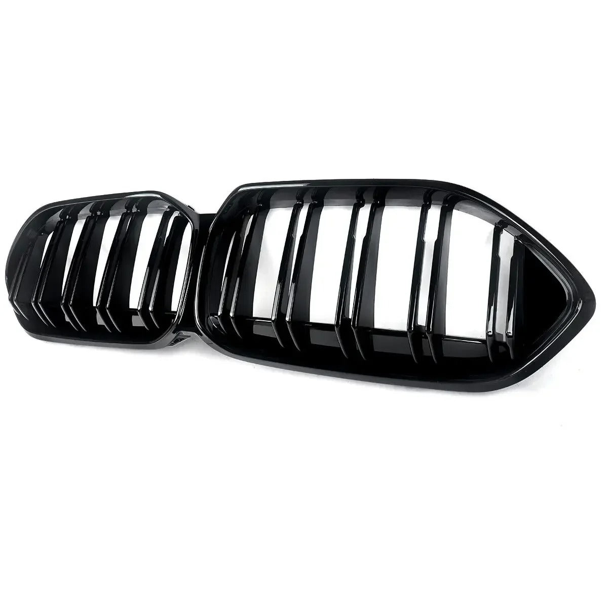 Gloss Black Dual Slats Front Bumper Grille for BMW F44 220i Gran Coupe (2020-2022)