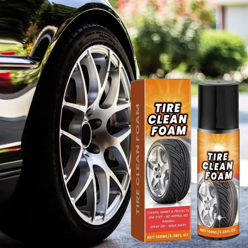 Car Wheel Dust & Oil Mud Remover Spray – 100ml Gentle Cleaning & Protection Solution