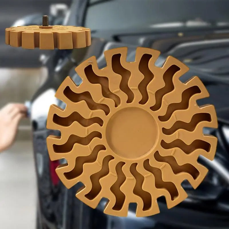 Car Glass Oil Film Cleaner – Cleaning Brush with Liquid for Rain, Fog Prevention, and Glass Care