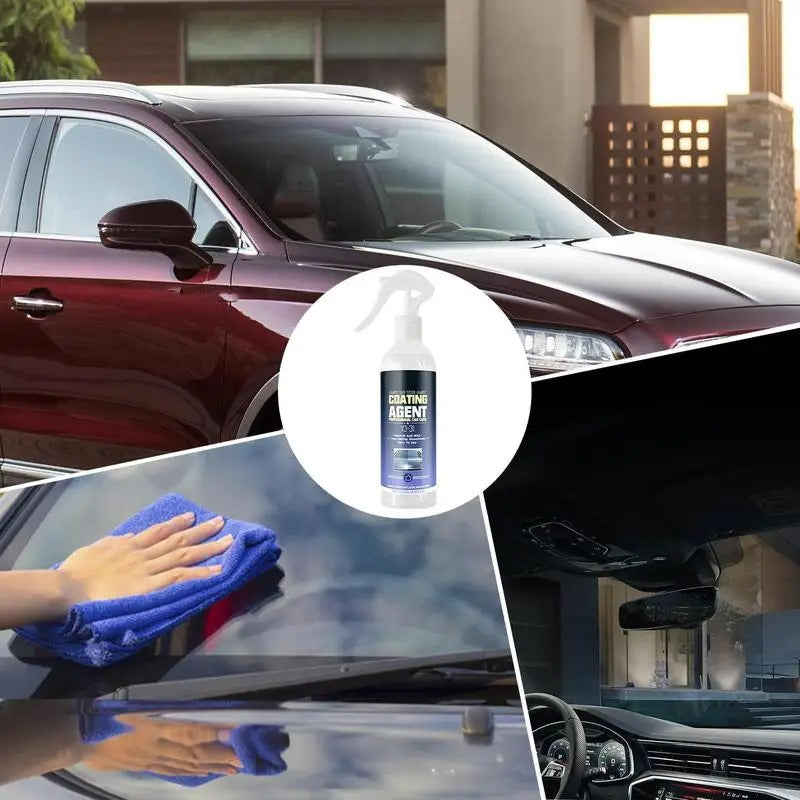 Ceramic Coating Spray for Cars – 250ml Rapid Wax Polish for Cars, Trucks & Motorcycles