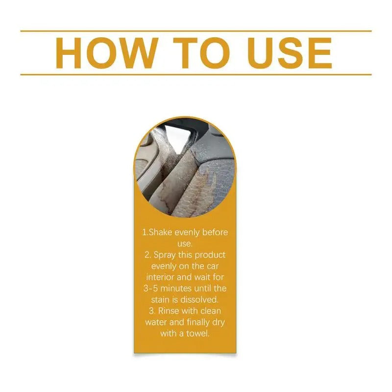 Total Interior Cleaner & Protectant – All-Purpose Spray for Car Interior Maintenance
