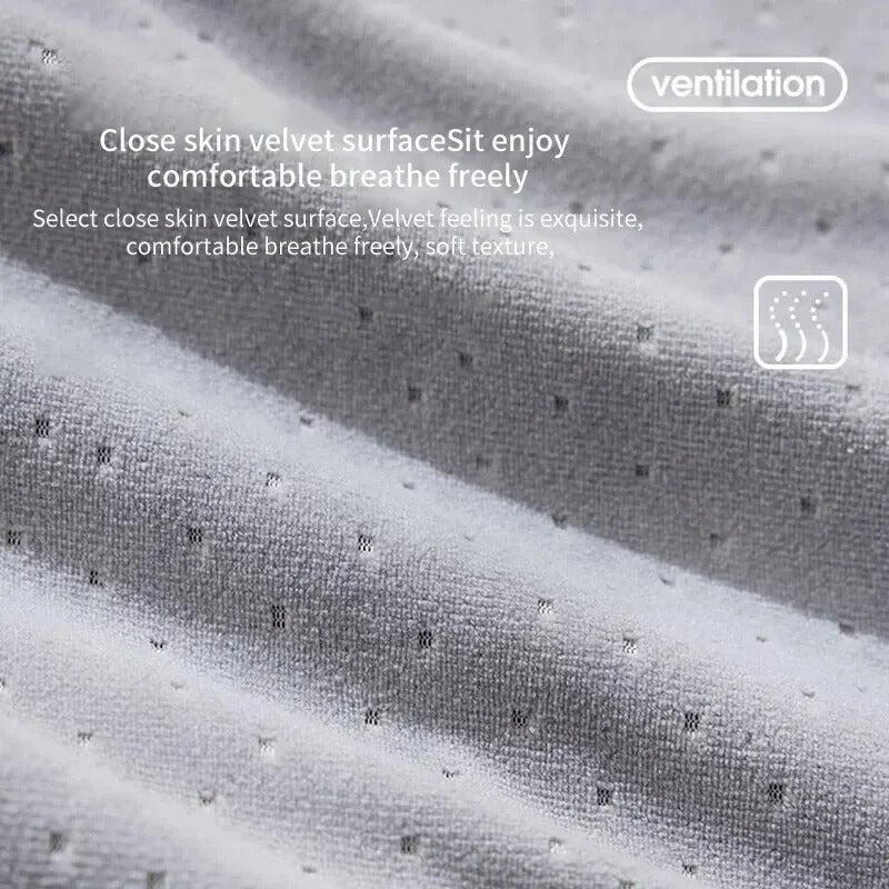 Orthopedic Memory Foam Seat Cushion – Sciatica and Back Pain Relief for Office Chairs and Car Seats - Delicate Leather