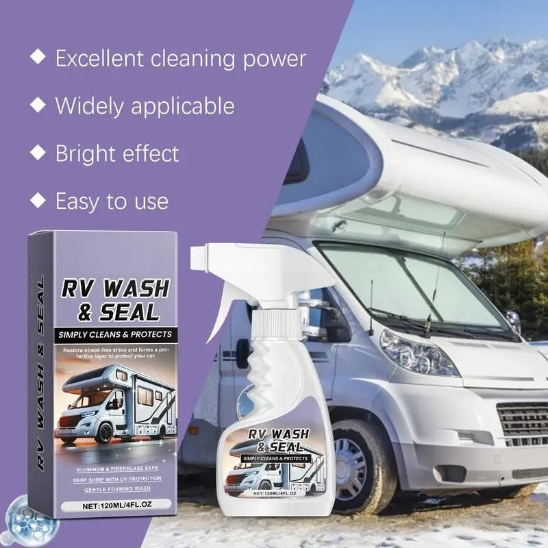 RV Foam Cleaner Spray – 120ml UV Protection & Waterproof Coating Solution