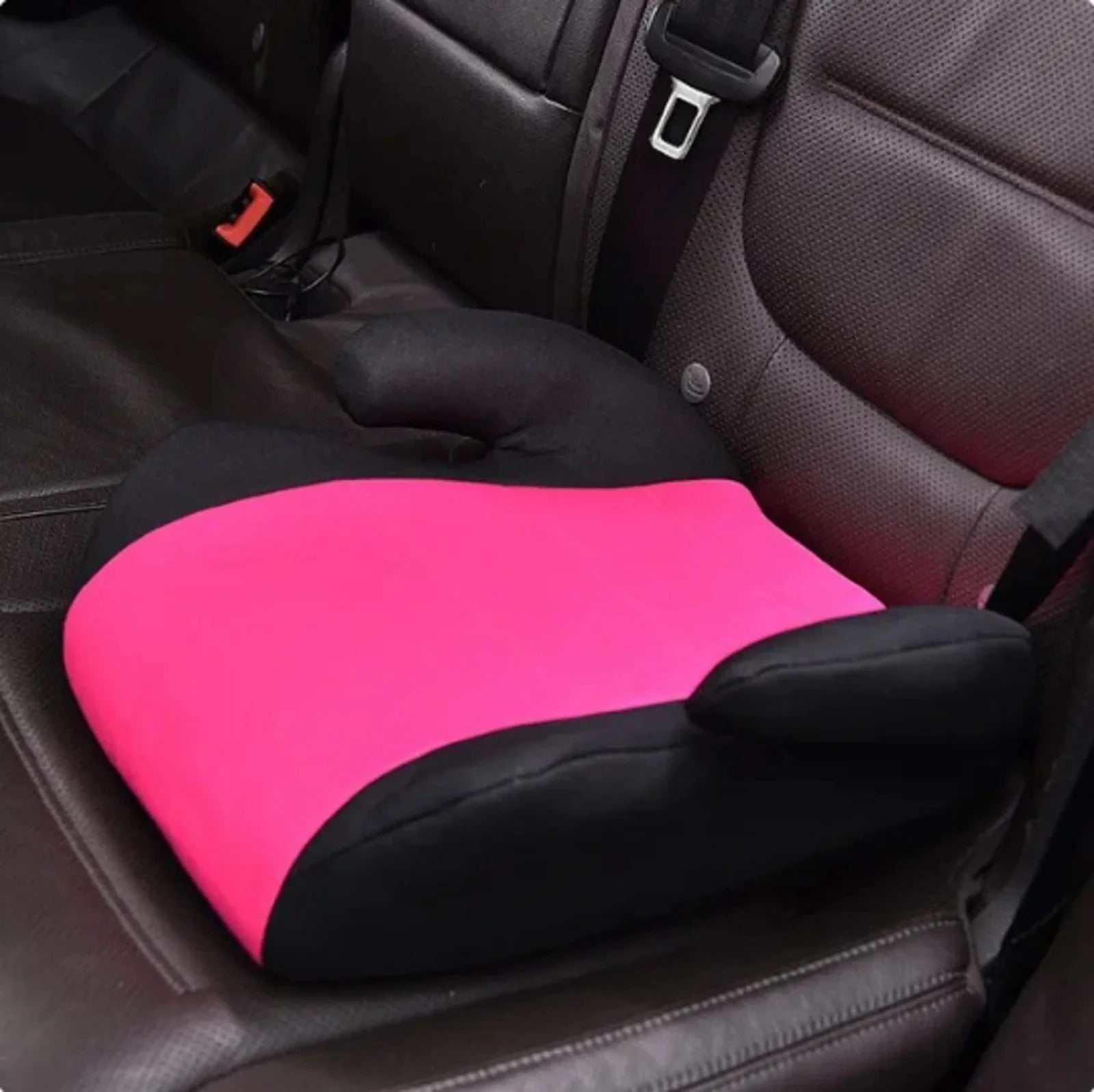 Kids Seat Cushion Booster Pad – Height-Adjusting Safety Seat for Ages 3-12