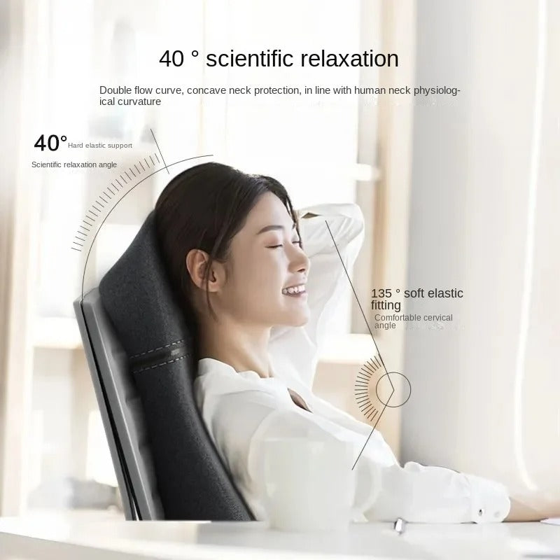 High-Waist Protective Pad – Long Seat Backrest Cushion for Office Chairs, Reclining Pillows, and Napping Comfort
