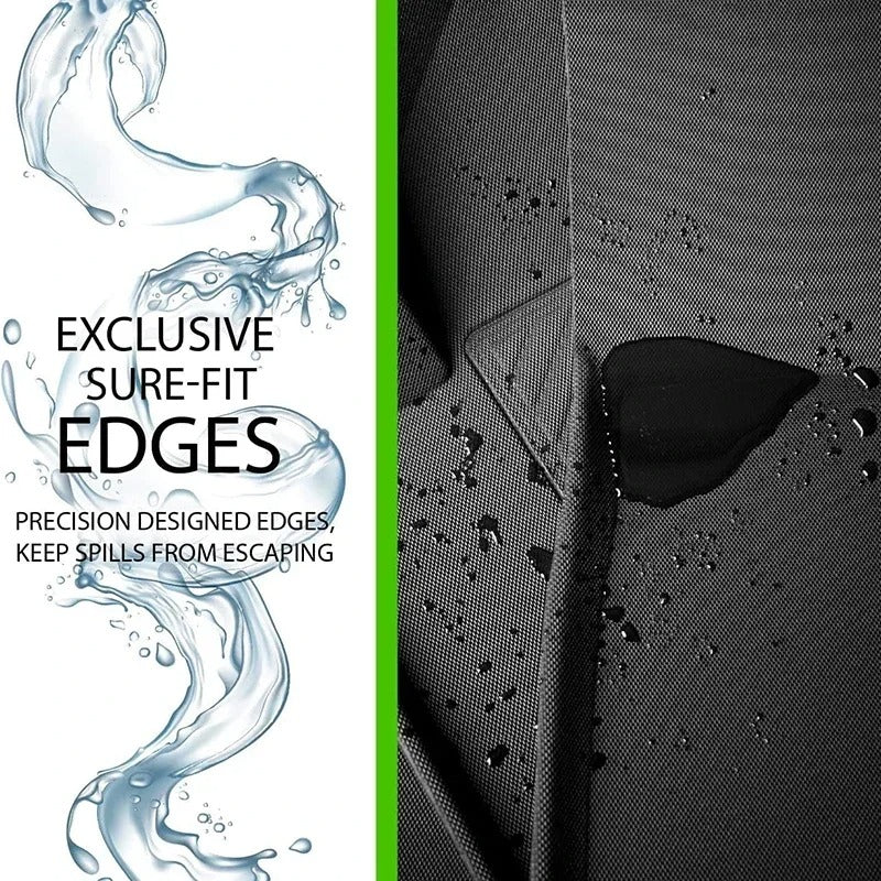 Tesla Model Y/3 Floor Mat & Trunk Luggage Mat (2017-2024) - All-Weather Protection for Left & Right Hand Drive (LHD/RHD) - Delicate Leather