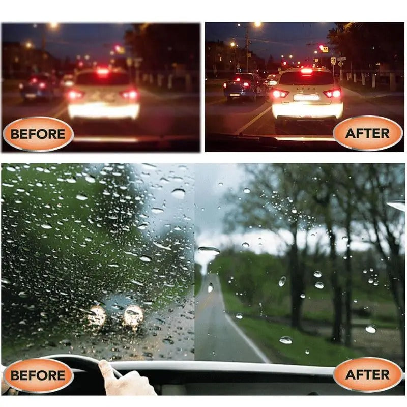 Auto Glass Cleaning Tablets – Concentrated Effervescent Cleaner for Windshields & More - Delicate Leather