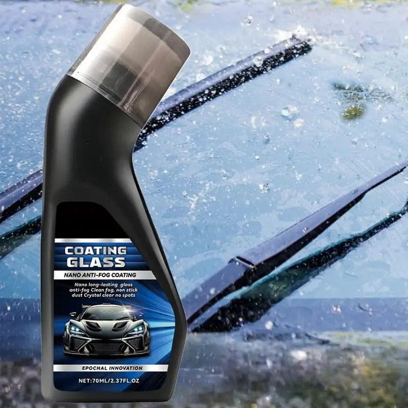 Hydrophobic Windshield Coating – 70ml Waterproof & Protective Glass Coating Agent - Delicate Leather